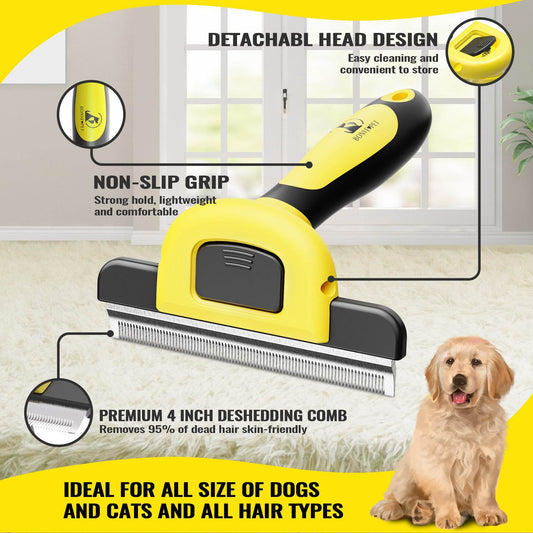 Pet Hair Removal Knot Untying Comb Hair Removable - Tierbedarf.si