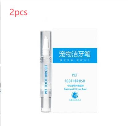 Pet Toothbrush Pen Teeth Cleaning Tools Breath Pet - Tierbedarf.si