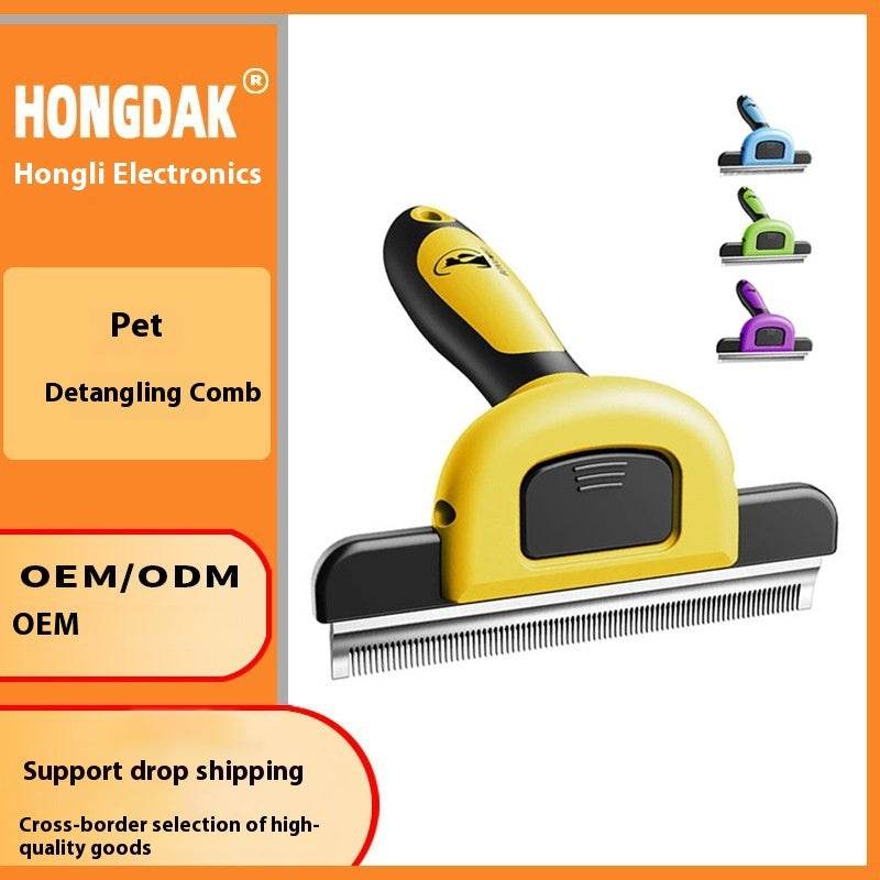 Pet Hair Removal Knot Untying Comb Hair Removable - Tierbedarf.si