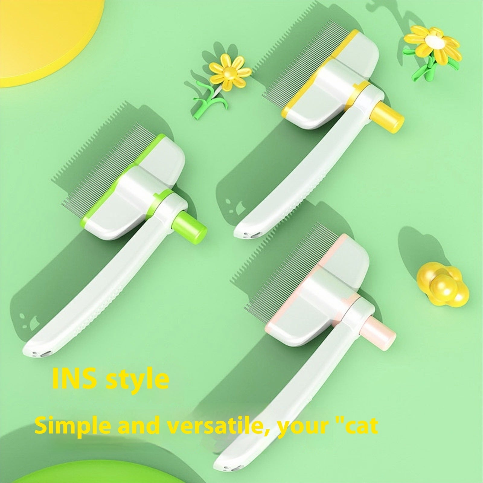 Katzenkamm für langes Fell- spezielle Zinken