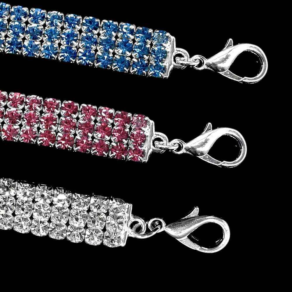 Strass Hundehalsband Kristall für kleine und mittelgroße Hunde - Tierbedarf.si