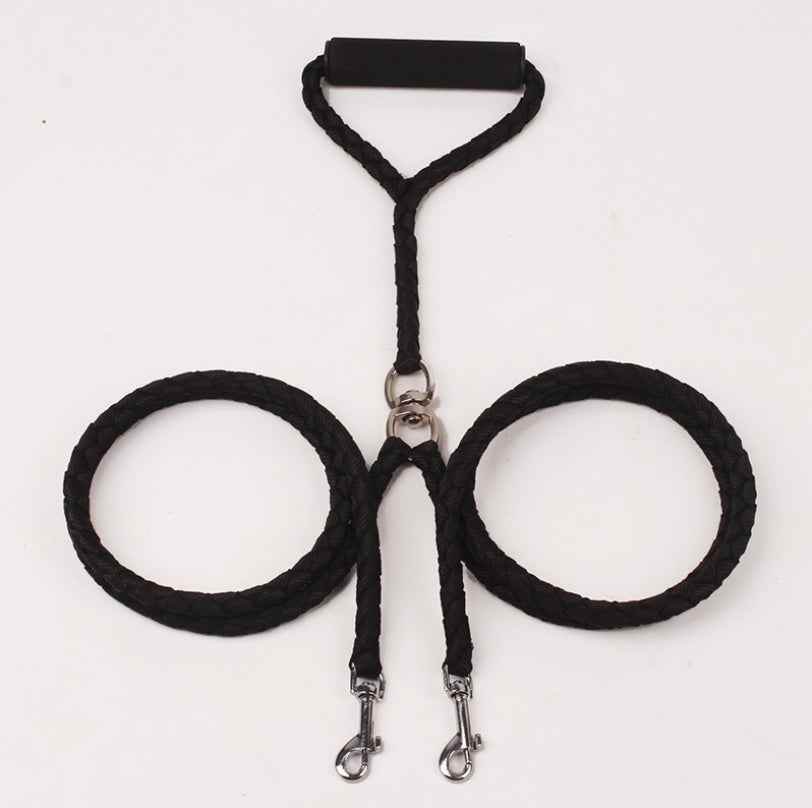 Handgeflochtene, verschleißfeste Hundeleine - Tierbedarf.si