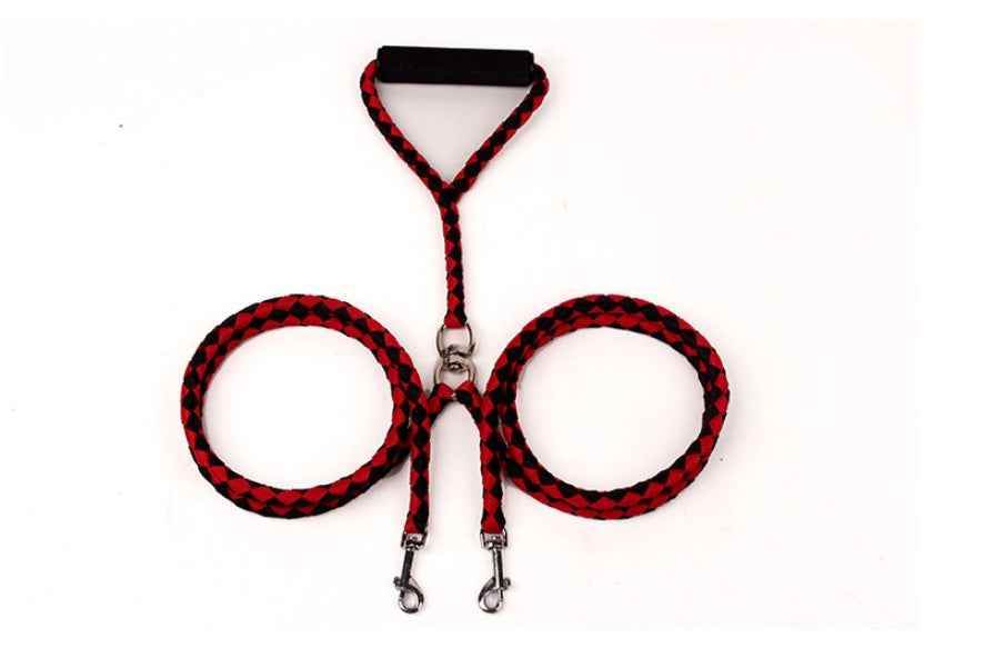 Handgeflochtene, verschleißfeste Hundeleine - Tierbedarf.si