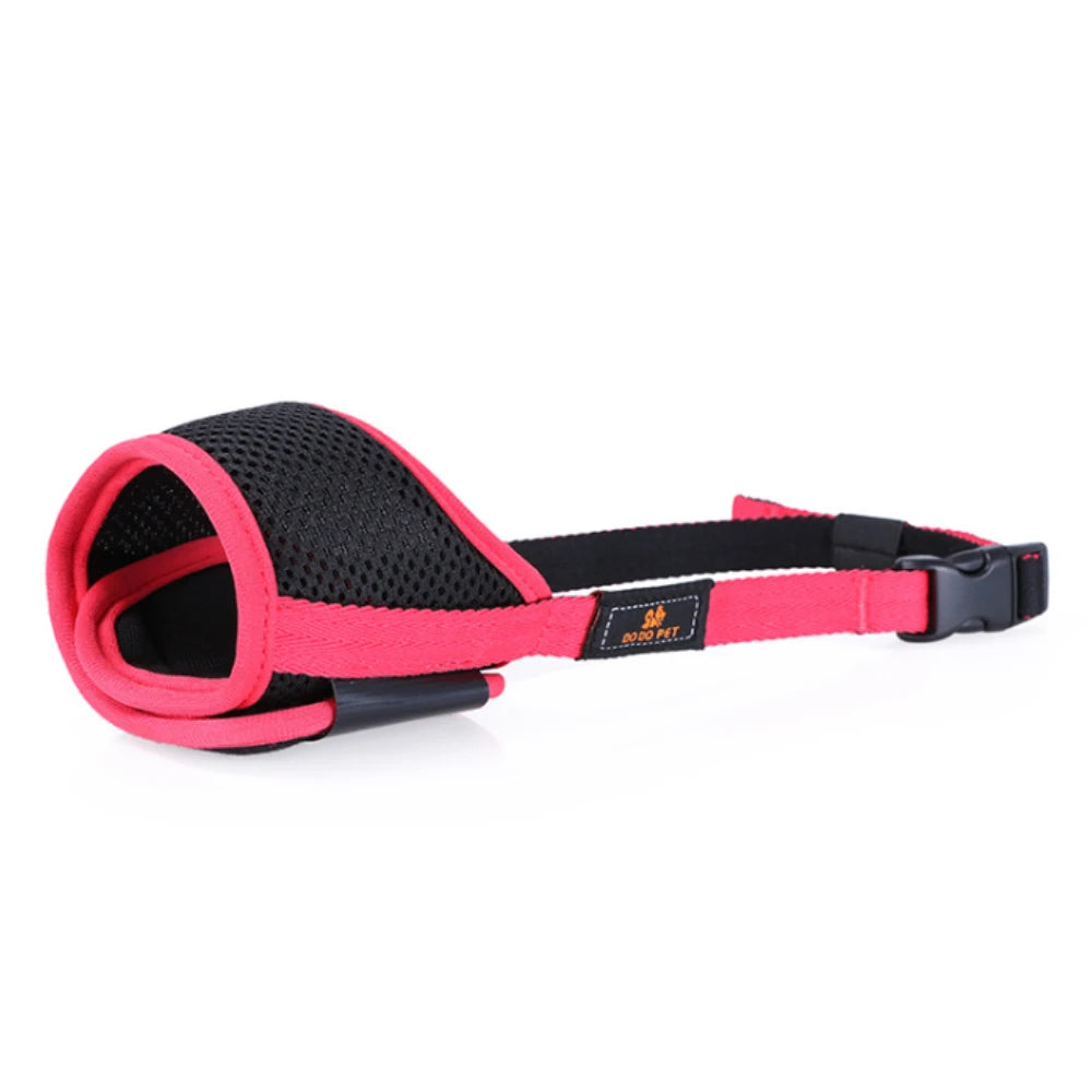 Dog Muzzle Nylon Anti-Bite Barking for Small Large Dogs Chihuahua Husky Pit Bull Breathable Adjustable Muzzles Dog Supplies