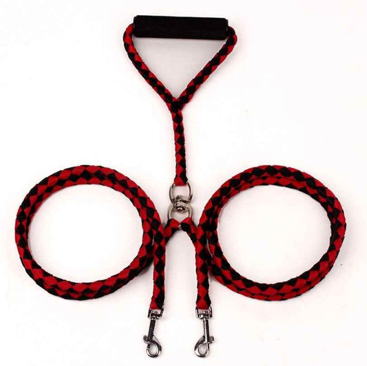 Handgeflochtene, verschleißfeste Hundeleine - Tierbedarf.si