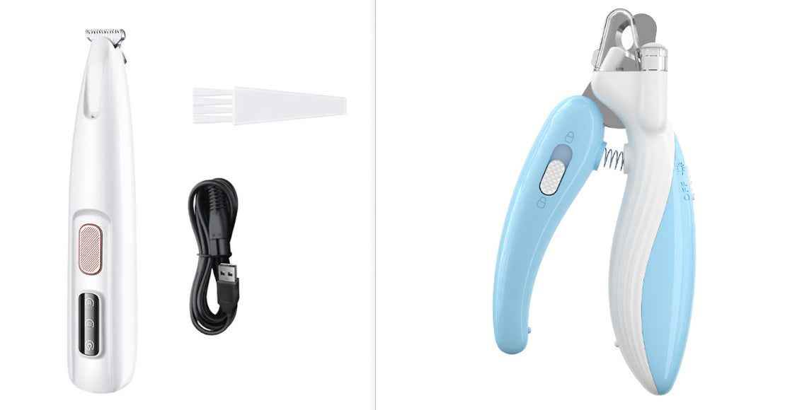 Trimmer für Hunde oder Katzenpfoten- mit LED Anzeige - Tierbedarf.si