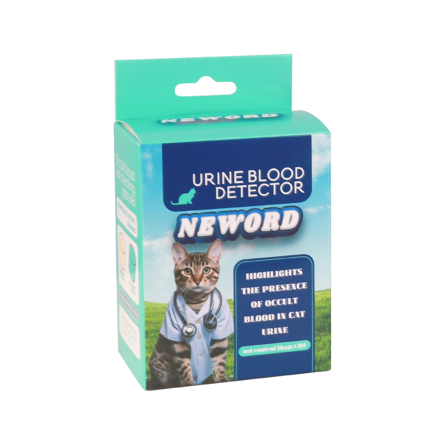 Selbstreinigende Partikel aus Katzenstreu