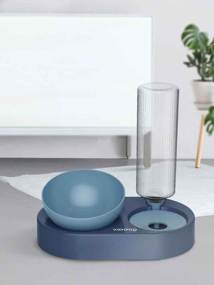 Double Bowl Automatic Drinking Dog Pot Cat Bowl - Tierbedarf.si