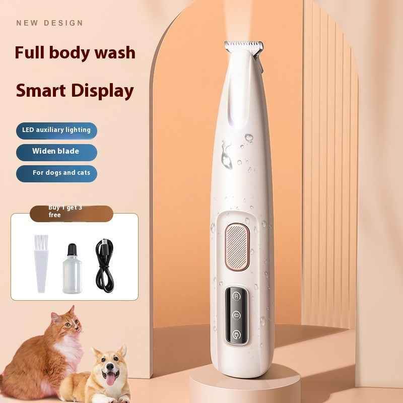 Trimmer für Hunde oder Katzenpfoten- mit LED Anzeige - Tierbedarf.si