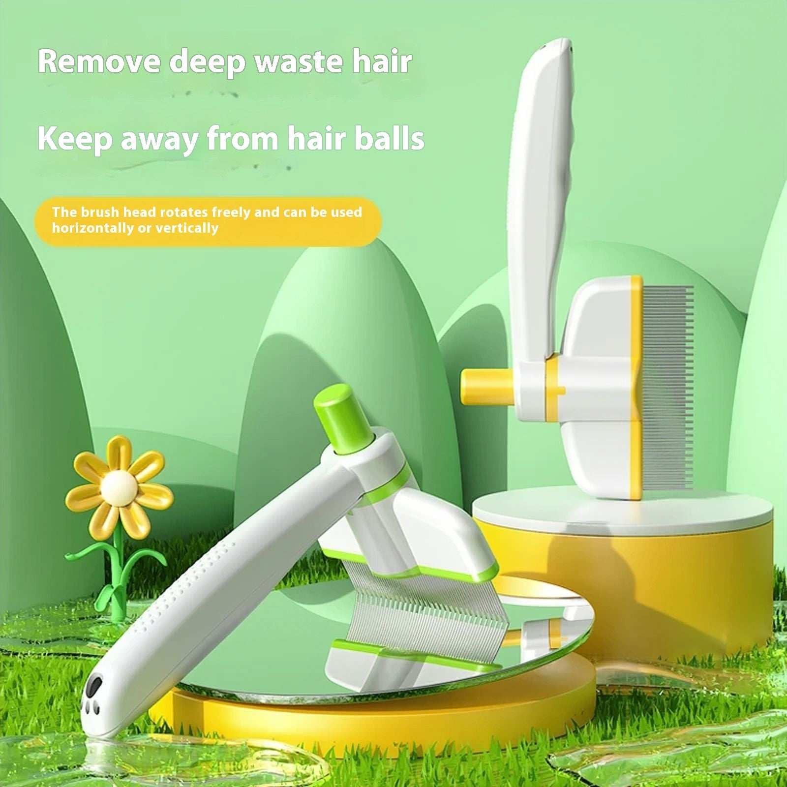 Katzenkamm für langes Fell- spezielle Zinken