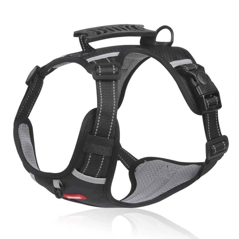 Nylon Dog Harness No Pull Breathable Reflective Pet Harness Vest For Small Large Dog Outdoor Running Dogs Training Accessories - Tierbedarf.si