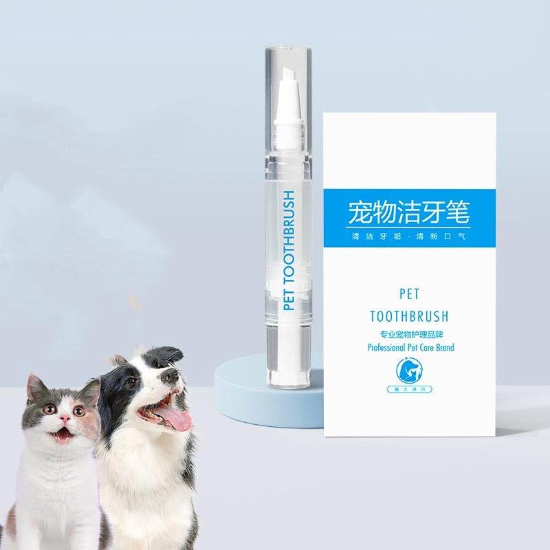 Pet Toothbrush Pen Teeth Cleaning Tools Breath Pet - Tierbedarf.si