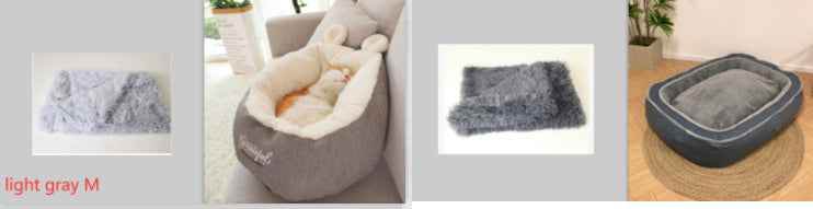 Pet Dog Bed Warming Soft Sleeping Bag Cushion Puppy Kennel - Tierbedarf.si