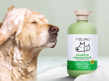 Sanftes Haferbad Shampoo für Haustiere