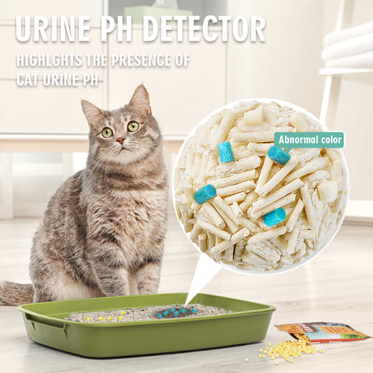 Selbstreinigende Partikel aus Katzenstreu